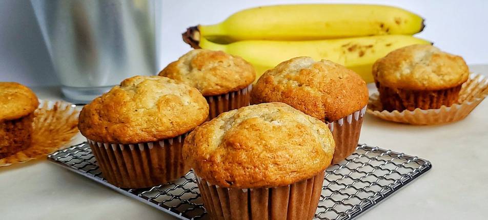 Zdravé recepty: Banánové muffiny