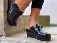 Dámská zdravotní obuv Leons Nora - Čierna
