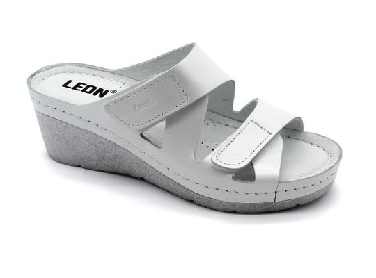 Dámská zdravotní obuv Leons Punto - Biela