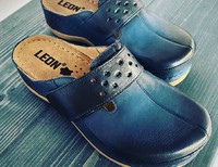 Dámská zdravotní obuv Leons Tina - Modrá