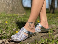 Zdravotní obuv Crura - Béžový kvet