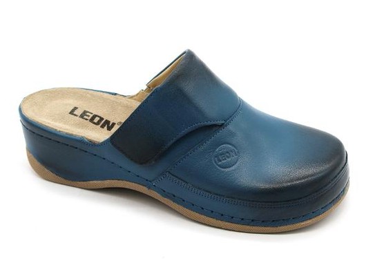 Dámská zdravotní obuv Leons Flexi - Modrá