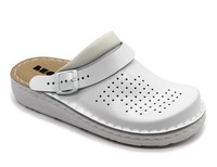 Certifikovaná dámská zdravotní obuv MedPro - Bílá