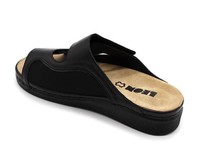 Zdravotní obuv na halluxy  Leons Adri - Čierna