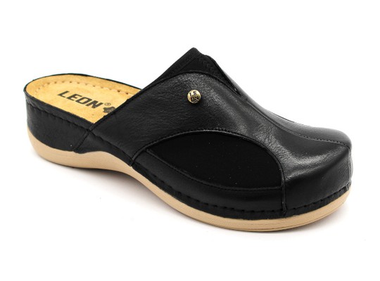 Zdravotní obuv na halluxy Leons Comfy - Čierná