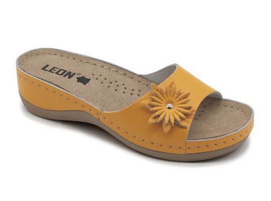 Dámská zdravotní obuv Leons Lotus - Oranžová
