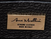 Anna Morellini dámská kožená kabelka - Cognac