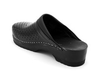 Zdravotní obuv dřeváky Leons Lesta - Čierna