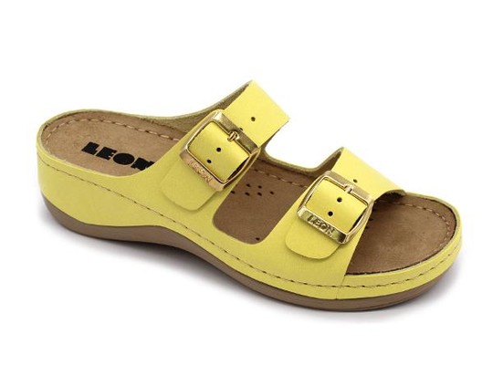 Dámská zdravotní obuv Leons Santy - Žltá