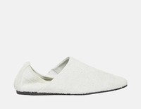 Filippa K barefoot kožené slip-on boty - Ecru