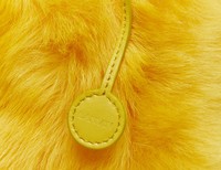 Lanvin kožená taška kabelka - Žltá