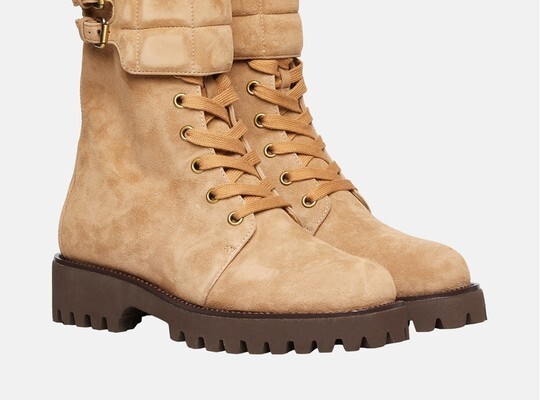 Lawrence Grey biker boots - Camel