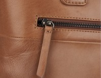 Markberg dámská kožená taška shopper - Hnedá