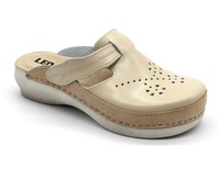Dámská zdravotní obuv Leons Step - Béžová