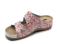 Dámská zdravotní obuv Leons Maja - Růžový kvet