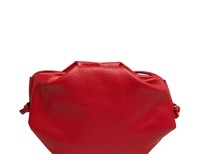 Lucca Baldi kožená kabelka - Červená