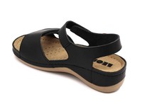 Dámské zdravotní sandály Leons Bibi New - Čierna