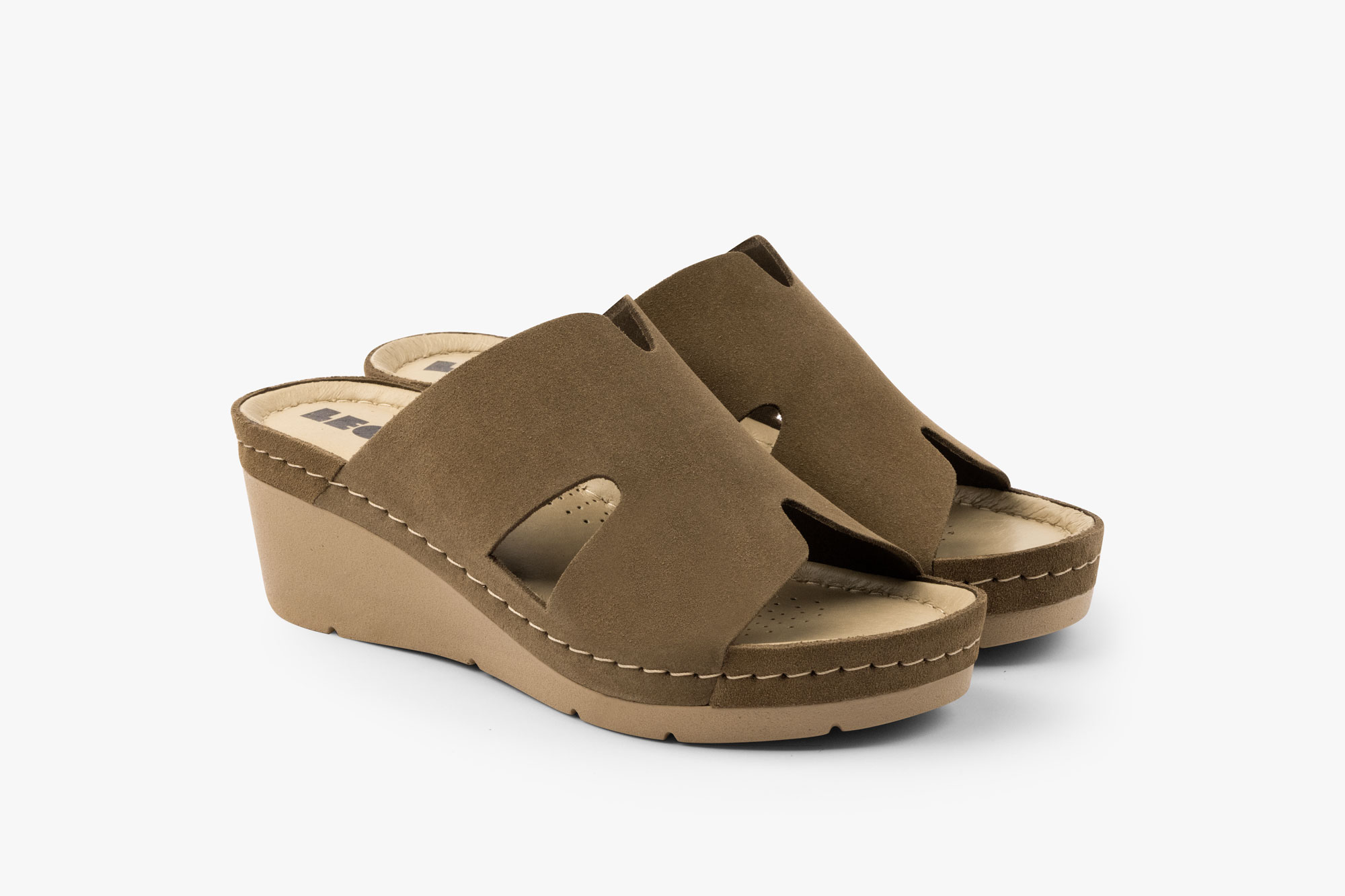 Dámská zdravotni obuv Leons Ella - Hnědá