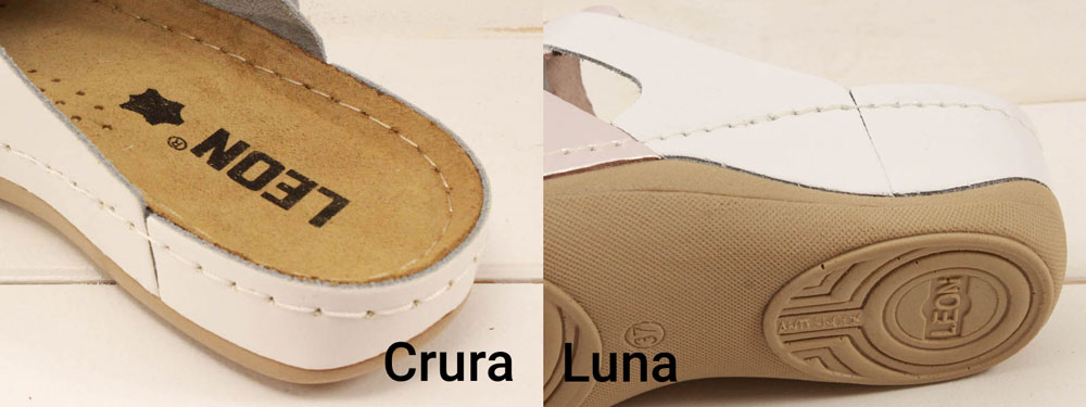 Dámská zdravotní obuv Leons Crura - Biela