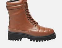 Di Nuovo lace-up boots - Hnedá
