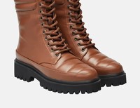 Di Nuovo lace-up boots - Hnedá