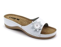 Dámská zdravotní obuv Leons Lotus - Biela