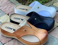 Zdravotní obuv na halluxy  Leons Comfy - Hneda