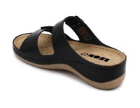 Dámská zdravotní obuv Leons Santy - Čierna