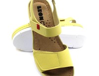 Dámské zdravotní sandály Leons Marie - Žltá