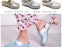 Dámská zdravotní obuv Leons Spring - Bílá