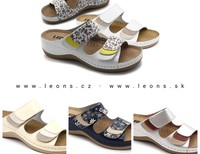 Dámská zdravotní obuv Leons Sena - Biela