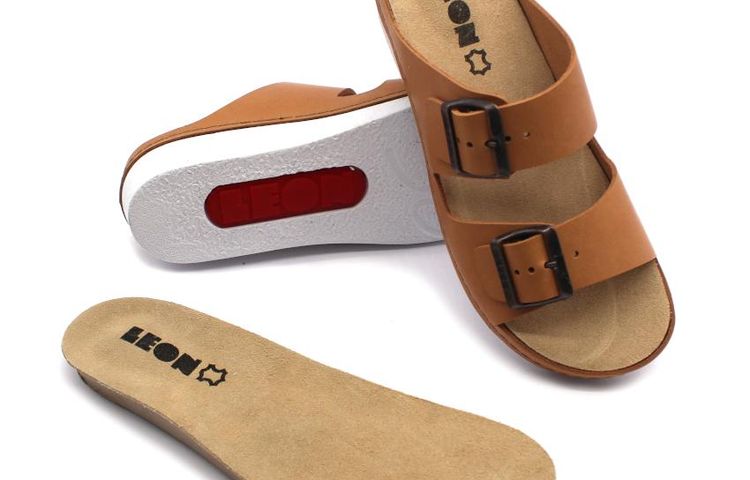 Dámská zdravotní obuv Leons Lady Comfort - Hnědá