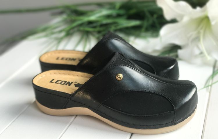 Zdravotní obuv na halluxy Leons Comfy - Čierná