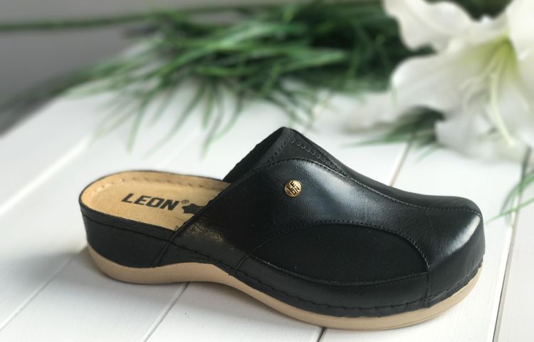 Zdravotní obuv na halluxy Leons Comfy - Čierná