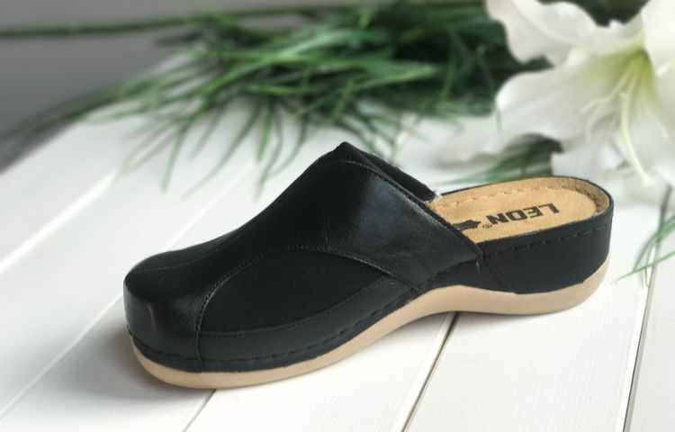 Zdravotní obuv na halluxy Leons Comfy - Čierná