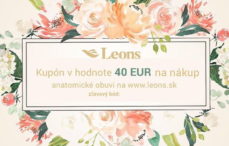 Dárkový poukaz voucher na zdravotní obuv