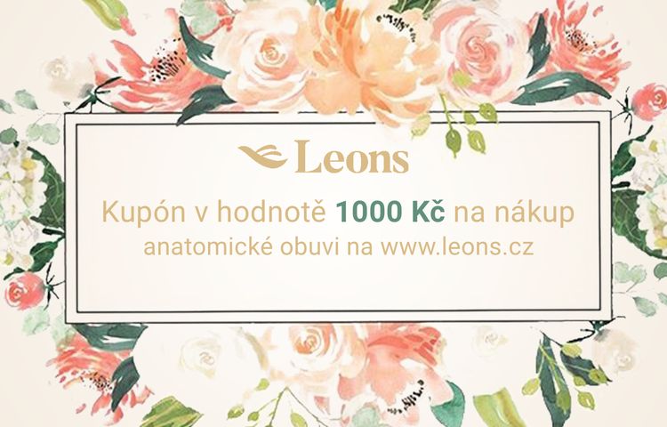 Dárkový poukaz voucher na zdravotní obuv