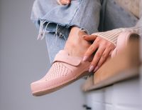 Dámská zdravotní obuv Leons Aurora - Rose bakar