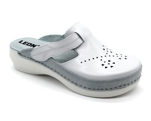Dámská zdravotní obuv Leons Step - Biela