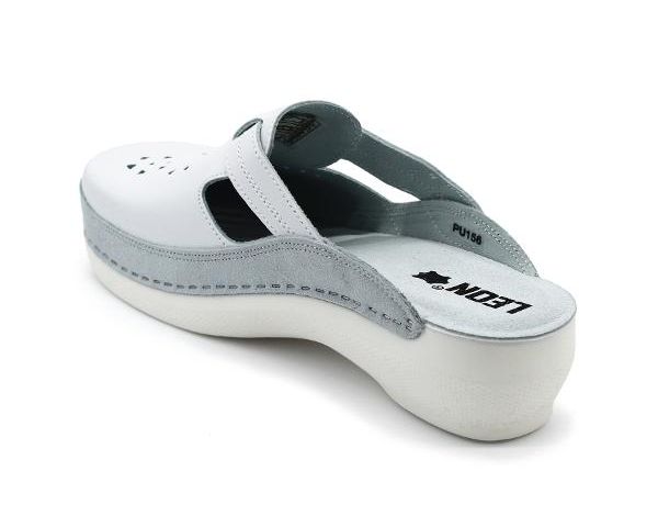 Dámská zdravotní obuv Leons Step - Biela
