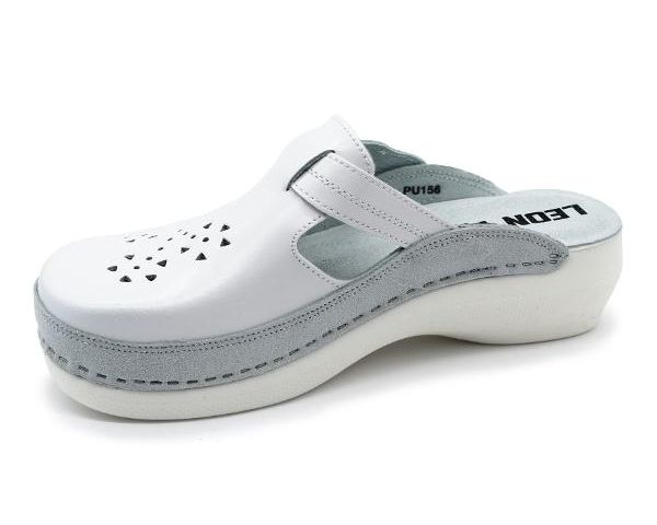 Dámská zdravotní obuv Leons Step - Biela