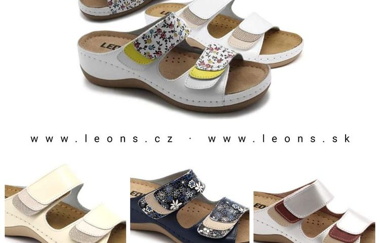 Dámská zdravotní obuv Leons Sena - Béžová