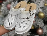 Unisex zdravotní obuv Leons Medica - Biela